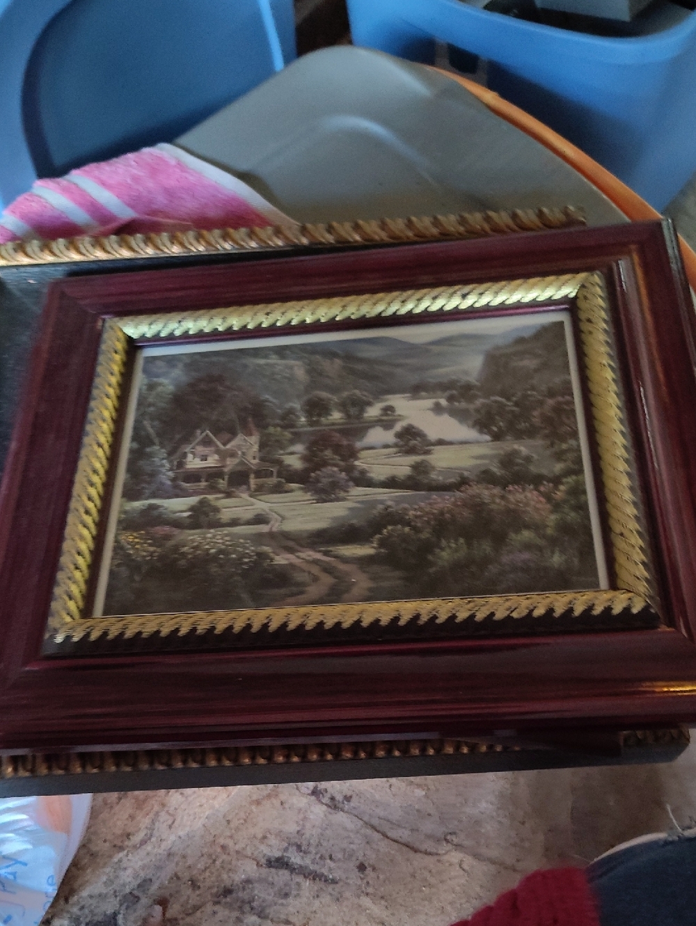 Framed Country Manor